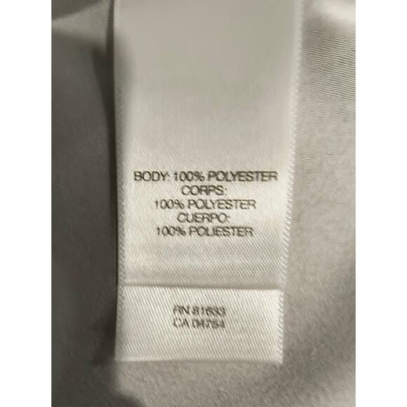 Kenneth Cole NY Sleeveless Lightweight Top with Ruffle, White, Sz S NWT - Picture 7 of 8